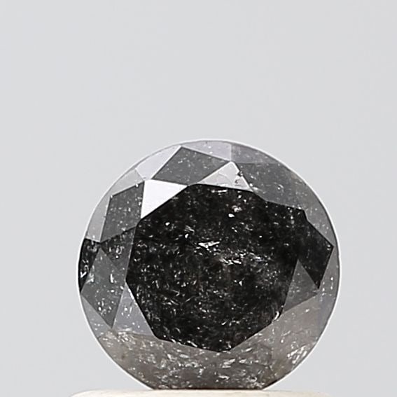 Loose Diamond - ROUND 0.62ct Salt and Pepper VS2: Loose Diamond - ROUND 0.62ct Salt and Pepper VS2 Source: Natural Shape: ROUND Carats: 0.62 Color: Salt and Pepper Certification: NONE Video: