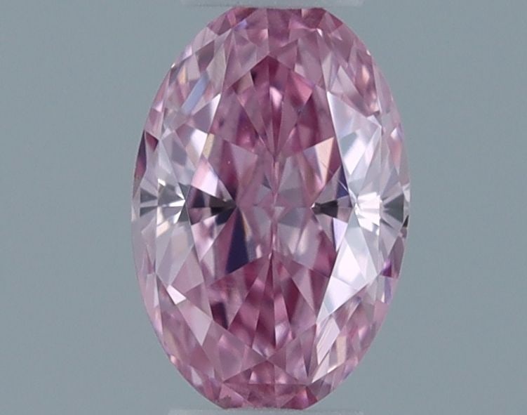 Loose Diamond - OVAL 0.17ct Fancy Vivid Purple Pink SI1: Loose Diamond - OVAL 0.17ct Fancy Vivid Purple Pink SI1 Source: Natural Shape: OVAL Carats: 0.17 Color: Fancy Vivid Purple Pink Certification: GIA Video: