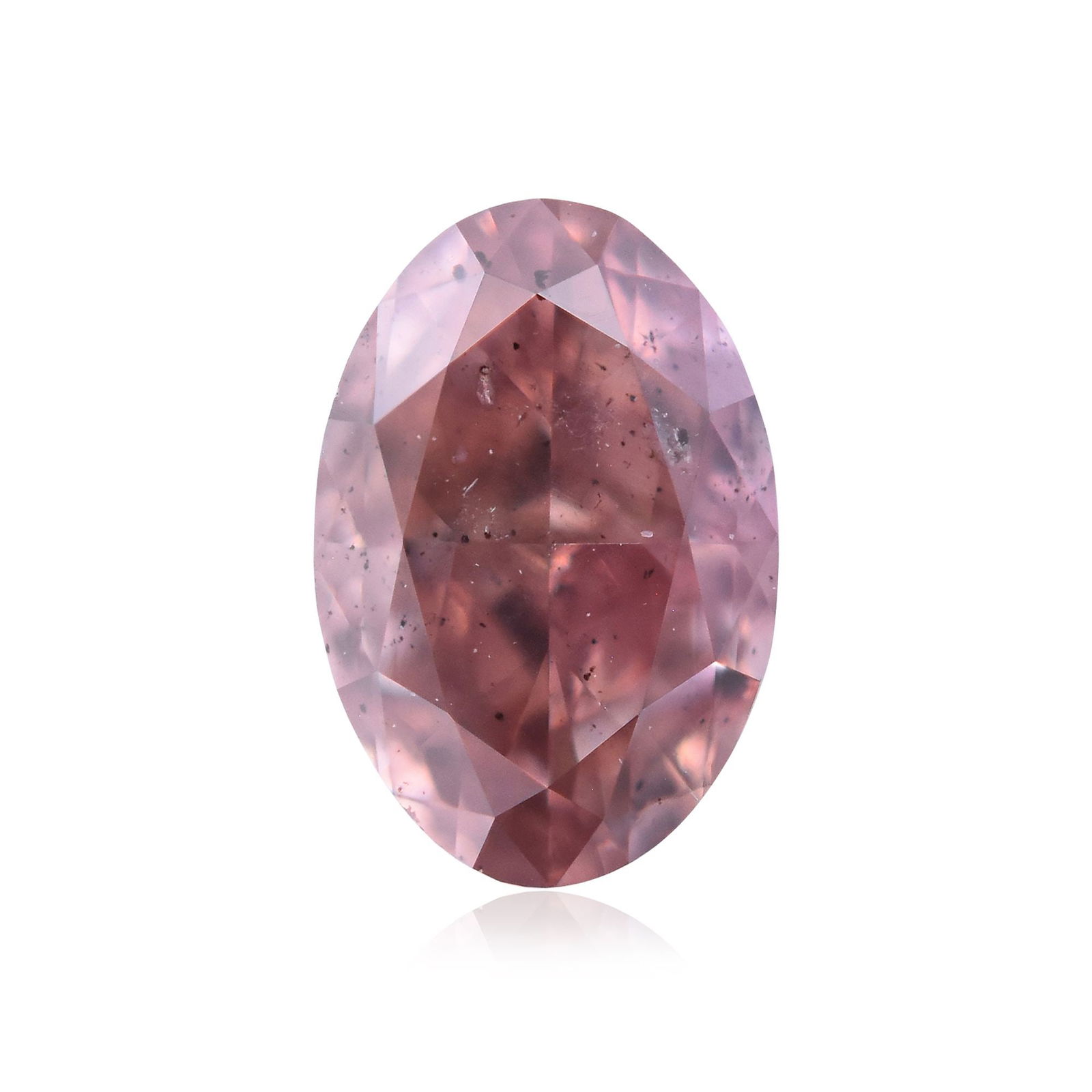 Loose Diamond - OVAL 0.33ct Fancy Deep Pink I1: Loose Diamond - OVAL 0.33ct Fancy Deep Pink I1 Source: Natural Shape: OVAL Carats: 0.33 Color: Fancy Deep Pink Certification: GIA Video:
