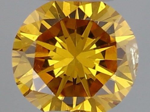 Loose Diamond - ROUND 0.14ct Fancy Intense Orange Yellow: Loose Diamond - ROUND 0.14ct Fancy Intense Orange Yellow Source: Natural Shape: ROUND Carats: 0.14 Color: Fancy Intense Orange Yellow Certification: GIA Video: