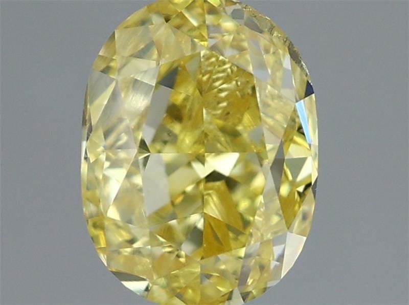 Loose Diamond - OVAL 1.0ct Fancy Vivid Yellow SI2: Loose Diamond - OVAL 1.0ct Fancy Vivid Yellow SI2 Source: Natural Shape: OVAL Carats: 1.0 Color: Fancy Vivid Yellow Certification: GIA Video: