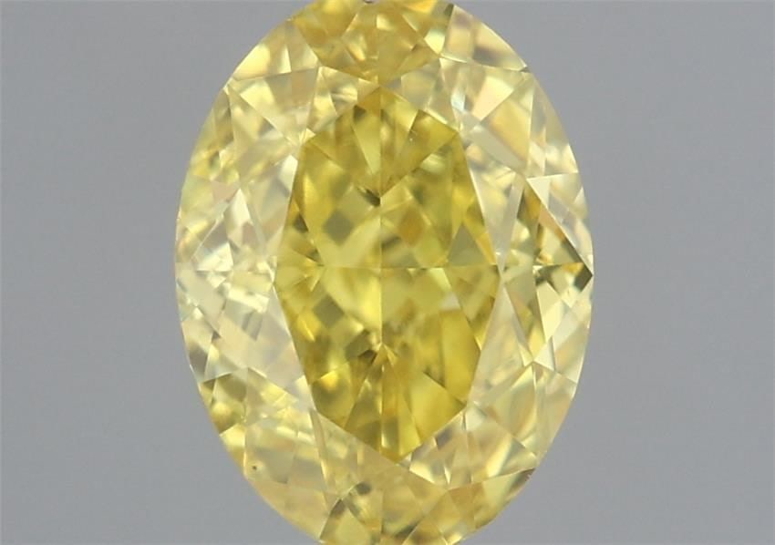 Loose Diamond - OVAL 0.6ct Fancy Vivid Yellow SI1: Loose Diamond - OVAL 0.6ct Fancy Vivid Yellow SI1 Source: Natural Shape: OVAL Carats: 0.6 Color: Fancy Vivid Yellow Certification: GIA Video: