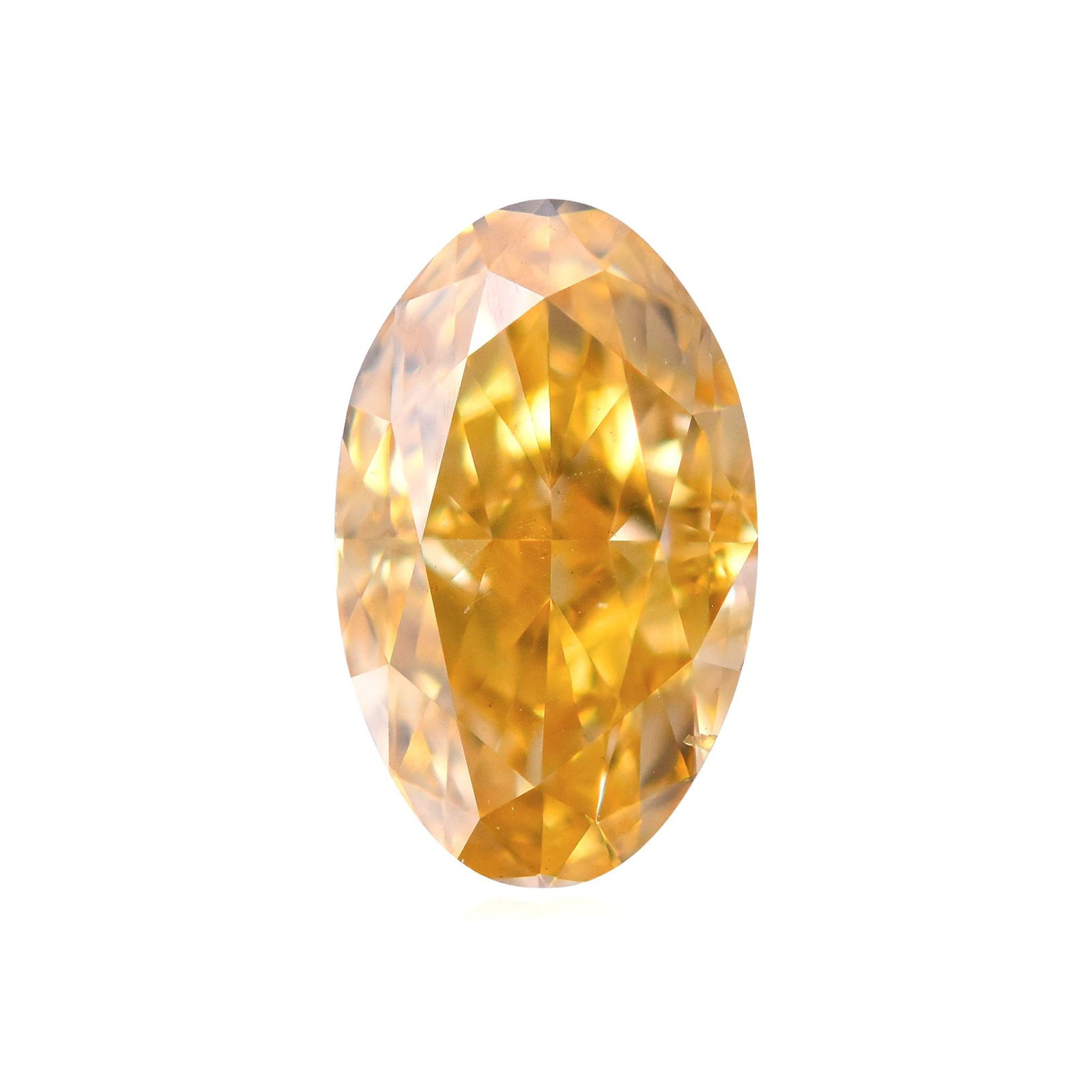 Loose Diamond - OVAL 0.41ct Fancy Intense Orange Yellow SI2: Loose Diamond - OVAL 0.41ct Fancy Intense Orange Yellow SI2 Source: Natural Shape: OVAL Carats: 0.41 Color: Fancy Intense Orange Yellow Certification: GIA Video: