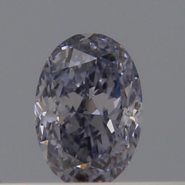Loose Diamond - OVAL 0.08ct Fancy Blue Gray: Loose Diamond - OVAL 0.08ct Fancy Blue Gray Source: Natural Shape: OVAL Carats: 0.08 Color: Fancy Blue Gray Certification: GIA The Diamond Depot Guarantee: All items in this auction are guaranteed to