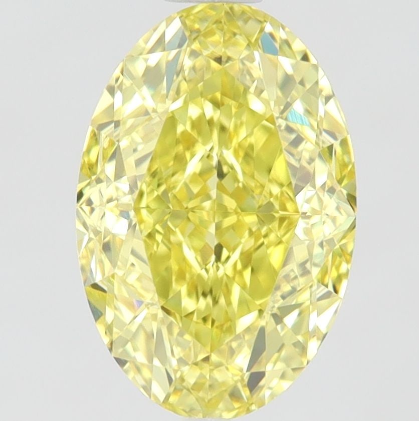 Loose Diamond - OVAL 1.3ct Fancy Vivid Yellow FL: Loose Diamond - OVAL 1.3ct Fancy Vivid Yellow FL Source: Natural Shape: OVAL Carats: 1.3 Color: Fancy Vivid Yellow Certification: GIA Video: