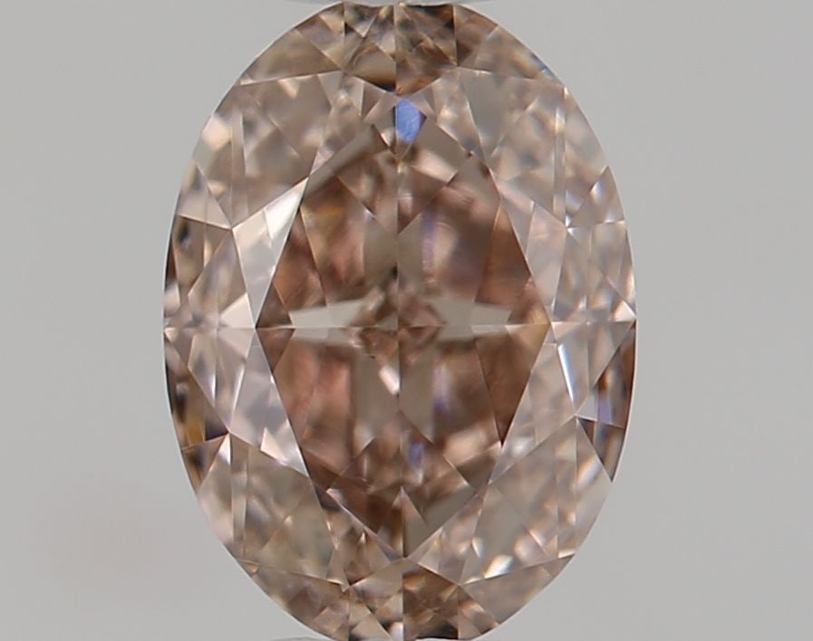 Loose Diamond - OVAL 0.61ct Fancy Pinkish Brown VS1: Loose Diamond - OVAL 0.61ct Fancy Pinkish Brown VS1 Source: Natural Shape: OVAL Carats: 0.61 Color: Fancy Pinkish Brown Certification: GIA Video: