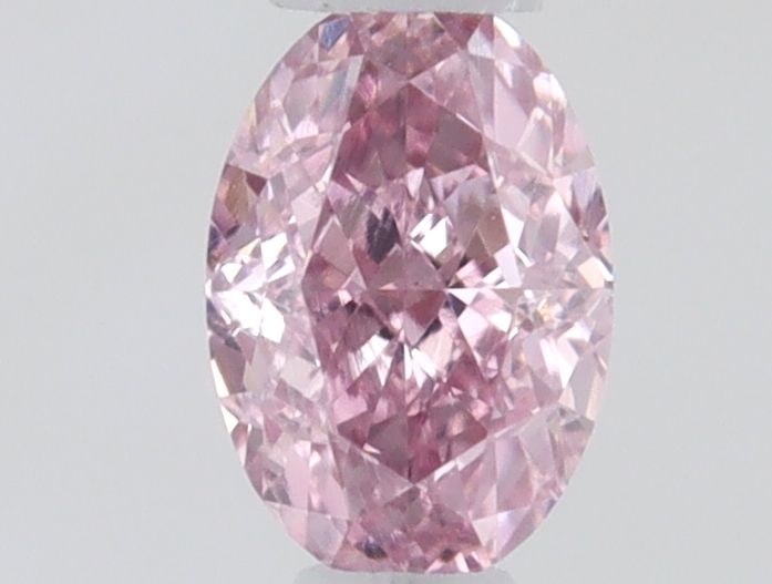 Loose Diamond - OVAL 0.1ct Fancy Intense Purplish Pink: Loose Diamond - OVAL 0.1ct Fancy Intense Purplish Pink Source: Natural Shape: OVAL Carats: 0.1 Color: Fancy Intense Purplish Pink Certification: GIA Video: