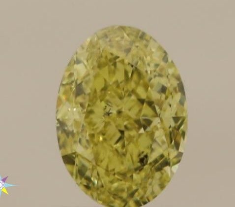Loose Diamond - OVAL 1.0ct Fancy Intense Yellow SI2: Loose Diamond - OVAL 1.0ct Fancy Intense Yellow SI2 Source: Natural Shape: OVAL Carats: 1.0 Color: Fancy Intense Yellow Certification: GIA Video: