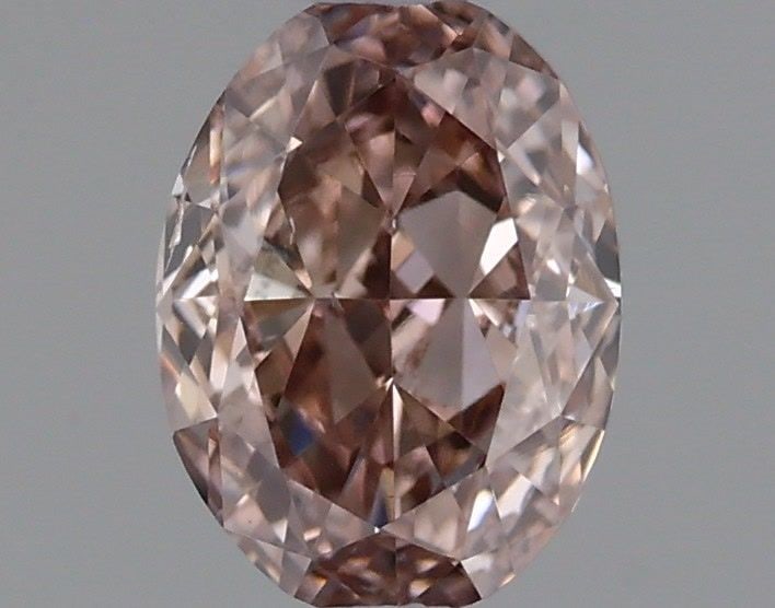 Loose Diamond - OVAL 0.45ct Fancy Brown Pink SI1: Loose Diamond - OVAL 0.45ct Fancy Brown Pink SI1 Source: Natural Shape: OVAL Carats: 0.45 Color: Fancy Brown Pink Certification: GIA Video: