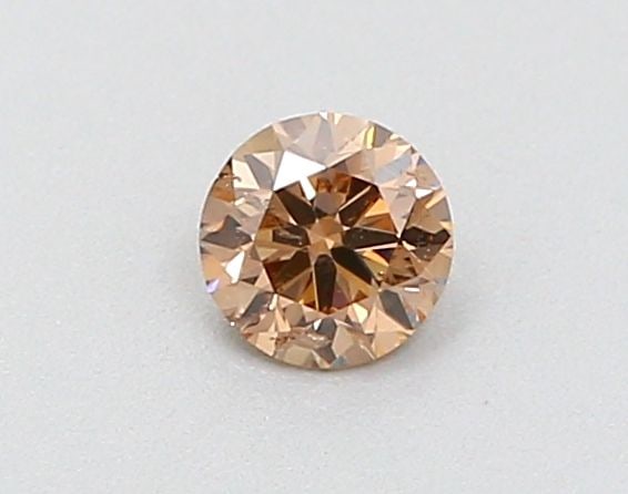 Loose Diamond - ROUND 0.17ct Fancy Light Brown I1: Loose Diamond - ROUND 0.17ct Fancy Light Brown I1 Source: Natural Shape: ROUND Carats: 0.17 Color: Fancy Light Brown Certification: NONE Video: