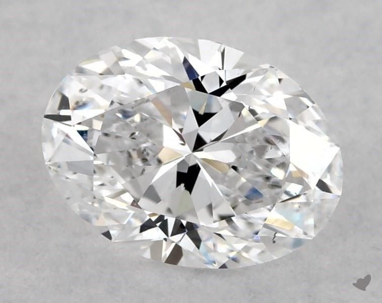 Loose Diamond - OVAL 0.9ct D SI1: Loose Diamond - OVAL 0.9ct D SI1 Source: Natural Shape: OVAL Carats: 0.9 Color: D Clarity: SI1 Certification: GIA Video: