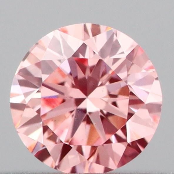 Loose Diamond - ROUND 0.16ct Fancy Intense Pink VS1: Loose Diamond - ROUND 0.16ct Fancy Intense Pink VS1 Source: This is a real non-mined Diamond that has been grown in a lab Shape: ROUND Carats: 0.16 Color: Fancy Intense Pink Certification: IGI Video: