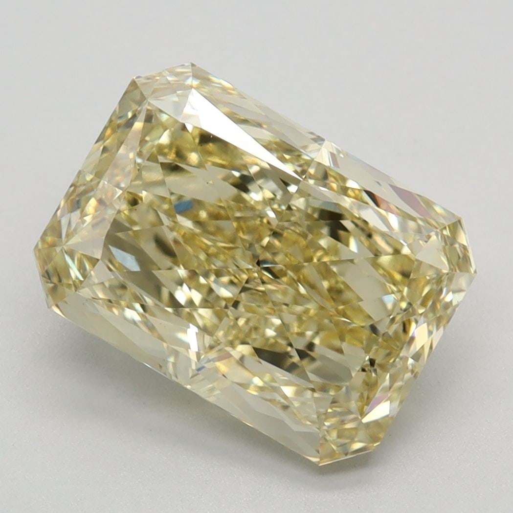 Loose Diamond - RADIANT 3.57ct Fancy Intense Yellow VS1: Loose Diamond - RADIANT 3.57ct Fancy Intense Yellow VS1 Source: This is a real non-mined Diamond that has been grown in a lab Shape: RADIANT Carats: 3.57 Color: Fancy Intense Yellow Certification: IGI
