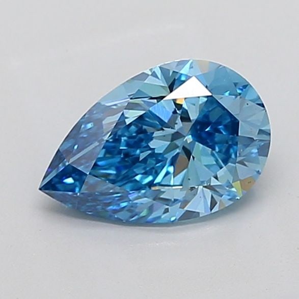 Loose Diamond - PEAR 1.89ct Fancy Vivid Blue VS1: Loose Diamond - PEAR 1.89ct Fancy Vivid Blue VS1 Source: This is a real non-mined Diamond that has been grown in a lab Shape: PEAR Carats: 1.89 Color: Fancy Vivid Blue Certification: IGI Video: