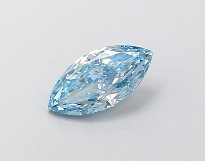 Loose Diamond - MARQUISE 0.39ct Fancy Vivid Blue VS1: Loose Diamond - MARQUISE 0.39ct Fancy Vivid Blue VS1 Source: This is a real non-mined Diamond that has been grown in a lab Shape: MARQUISE Carats: 0.39 Color: Fancy Vivid Blue Certification: IGI Video