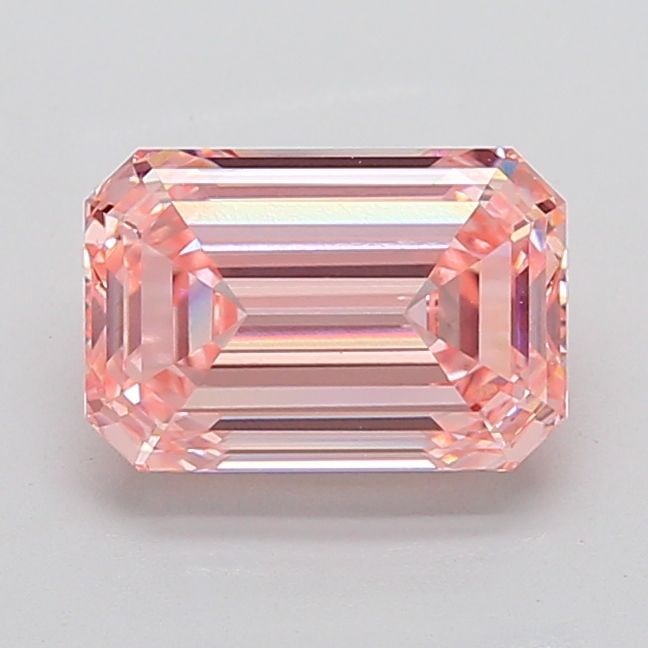 Loose Diamond - EMERALD 4.01ct Fancy Intense Pink VS1: Loose Diamond - EMERALD 4.01ct Fancy Intense Pink VS1 Source: This is a real non-mined Diamond that has been grown in a lab Shape: EMERALD Carats: 4.01 Color: Fancy Intense Pink Certification: IGI The