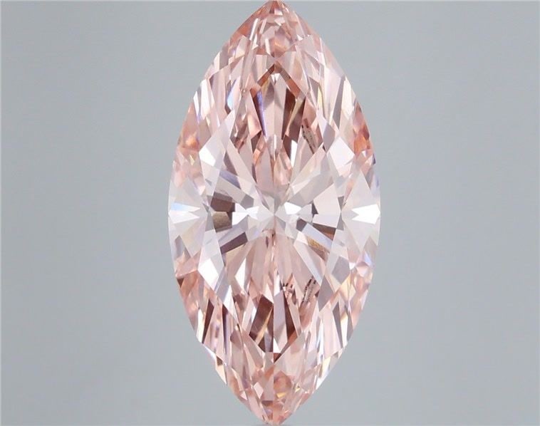 Loose Diamond - MARQUISE 6.01ct Fancy Vivid Pink VVS2: Loose Diamond - MARQUISE 6.01ct Fancy Vivid Pink VVS2 Source: This is a real non-mined Diamond that has been grown in a lab Shape: MARQUISE Carats: 6.01 Color: Fancy Vivid Pink Certification: IGI Vide