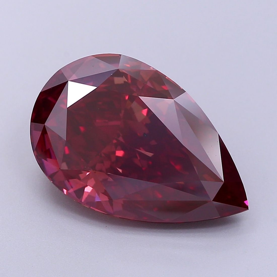 Loose Diamond - PEAR 7.45ct Fancy Deep Brownish Pink VS2 (1 of 1)