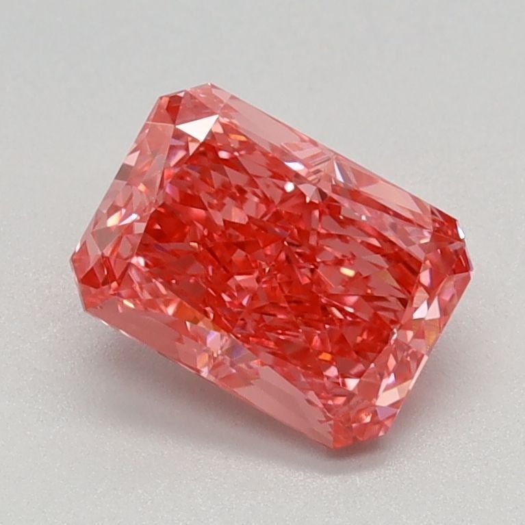 Loose Diamond - RADIANT 1.03ct Fancy Vivid Pink VVS2: Loose Diamond - RADIANT 1.03ct Fancy Vivid Pink VVS2 Source: This is a real non-mined Diamond that has been grown in a lab Shape: RADIANT Carats: 1.03 Color: Fancy Vivid Pink Certification: IGI Video: