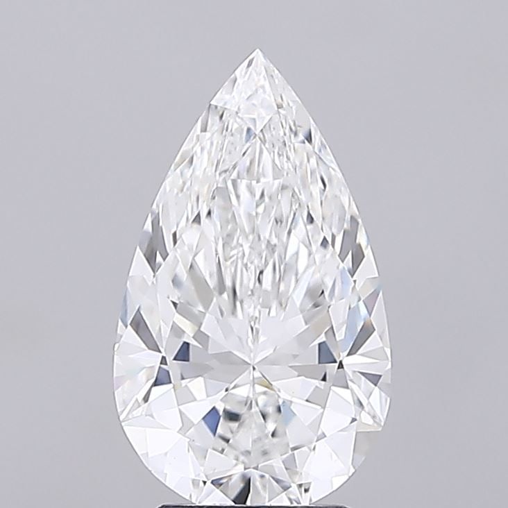 Loose Diamond - PEAR 3.1ct F VVS2: Loose Diamond - PEAR 3.1ct F VVS2 Source: This is a real non-mined Diamond that has been grown in a lab Shape: PEAR Carats: 3.1 Color: F Clarity: VVS2 Certification: IGI Video: