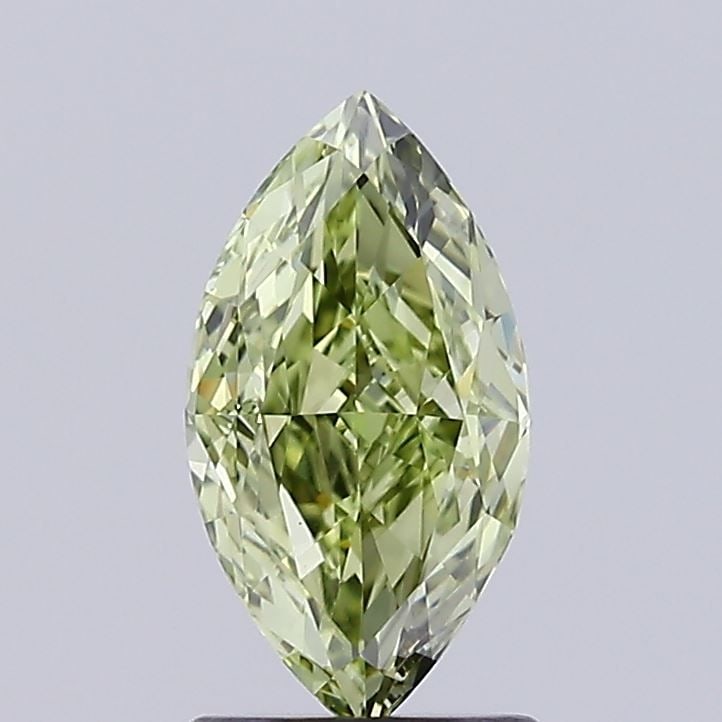 Loose Diamond - MARQUISE 1.3ct Fancy Intense Green VVS2: Loose Diamond - MARQUISE 1.3ct Fancy Intense Green VVS2 Source: This is a real non-mined Diamond that has been grown in a lab Shape: MARQUISE Carats: 1.3 Color: Fancy Intense Green Certification: NONE