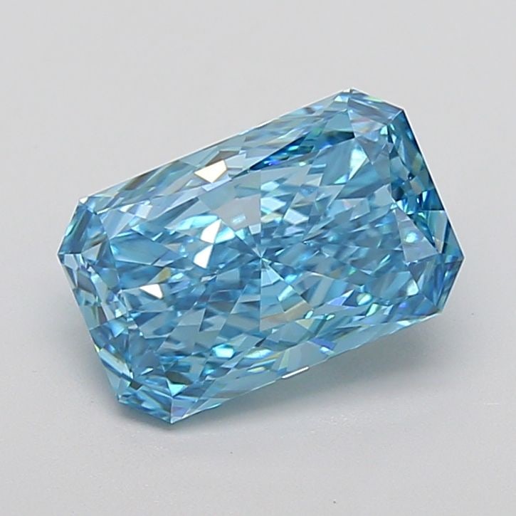 Loose Diamond - RADIANT 3.51ct Fancy Vivid Blue VS1: Loose Diamond - RADIANT 3.51ct Fancy Vivid Blue VS1 Source: This is a real non-mined Diamond that has been grown in a lab Shape: RADIANT Carats: 3.51 Color: Fancy Vivid Blue Certification: IGI Video: