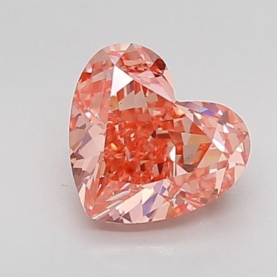 Loose Diamond - HEART 2.31ct Fancy Vivid Pink VS1: Loose Diamond - HEART 2.31ct Fancy Vivid Pink VS1 Source: This is a real non-mined Diamond that has been grown in a lab Shape: HEART Carats: 2.31 Color: Fancy Vivid Pink Certification: IGI Video: