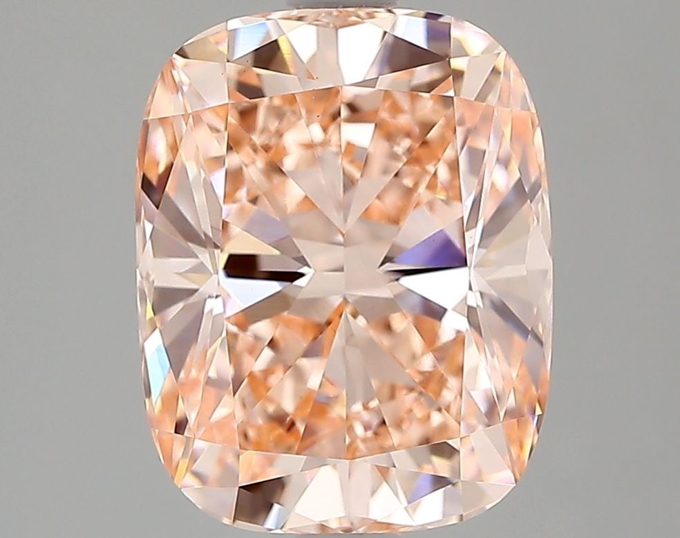 Loose Diamond - CUSHION MODIFIED 3.05ct Fancy Intense Pink VVS2: Loose Diamond - CUSHION MODIFIED 3.05ct Fancy Intense Pink VVS2 Source: This is a real non-mined Diamond that has been grown in a lab Shape: CUSHION MODIFIED Carats: 3.05 Color: Fancy Intense Pink Cer