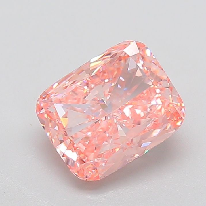Loose Diamond - CUSHION MODIFIED 4.04ct Fancy Intense Pink VVS2: Loose Diamond - CUSHION MODIFIED 4.04ct Fancy Intense Pink VVS2 Source: This is a real non-mined Diamond that has been grown in a lab Shape: CUSHION MODIFIED Carats: 4.04 Color: Fancy Intense Pink Cer