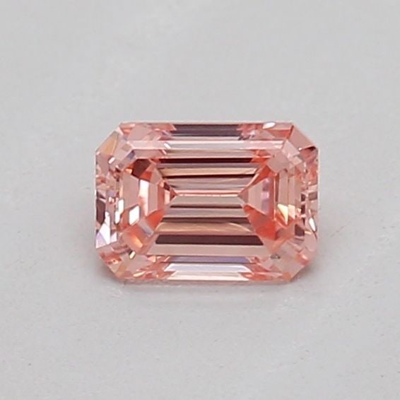 Loose Diamond - EMERALD 0.21ct Fancy Intense Pink VVS2: Loose Diamond - EMERALD 0.21ct Fancy Intense Pink VVS2 Source: This is a real non-mined Diamond that has been grown in a lab Shape: EMERALD Carats: 0.21 Color: Fancy Intense Pink Certification: IGI Th