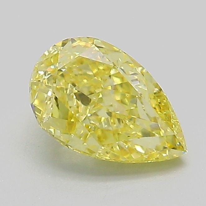 Loose Diamond - PEAR 1.07ct Fancy Intense Yellow VVS2: Loose Diamond - PEAR 1.07ct Fancy Intense Yellow VVS2 Source: This is a real non-mined Diamond that has been grown in a lab Shape: PEAR Carats: 1.07 Color: Fancy Intense Yellow Certification: IGI Vide