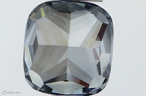 Loose Diamond - CUSHION MODIFIED 0.53ct Fancy Vivid Blue VS2: Loose Diamond - CUSHION MODIFIED 0.53ct Fancy Vivid Blue VS2 Source: This is a real non-mined Diamond that has been grown in a lab Shape: CUSHION MODIFIED Carats: 0.53 Color: Fancy Vivid Blue Certific