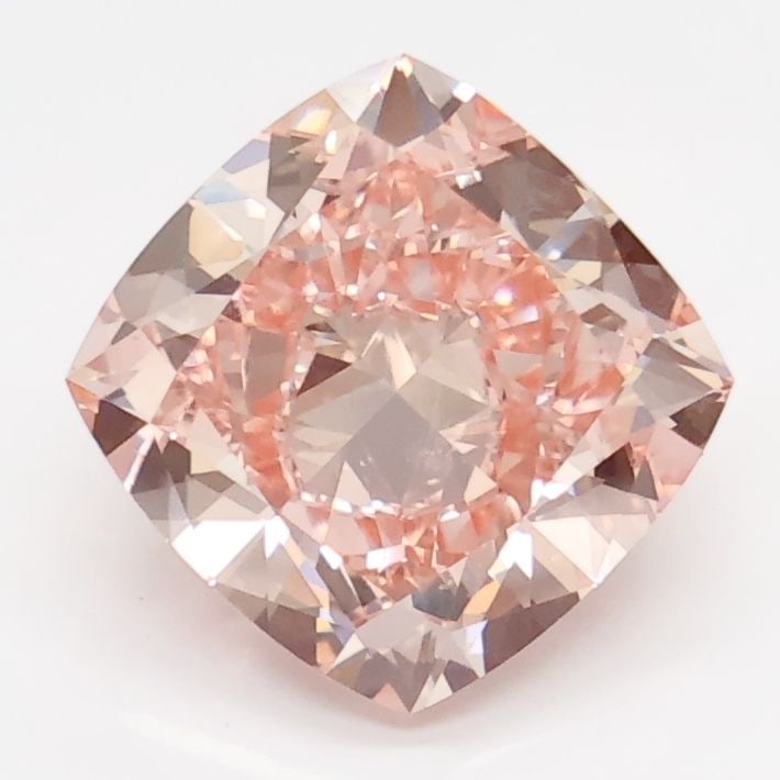 Loose Diamond - CUSHION MODIFIED 3.01ct Fancy Intense Pink VVS2: Loose Diamond - CUSHION MODIFIED 3.01ct Fancy Intense Pink VVS2 Source: This is a real non-mined Diamond that has been grown in a lab Shape: CUSHION MODIFIED Carats: 3.01 Color: Fancy Intense Pink Cer