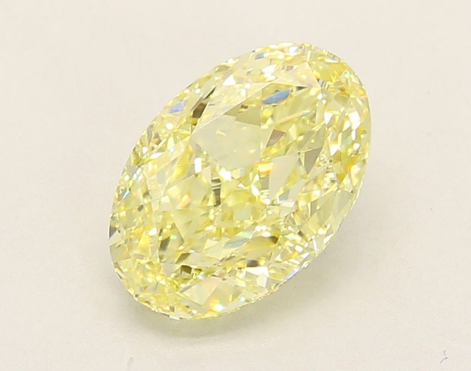 Loose Diamond - OVAL 3.09ct Fancy Yellow VS1: Loose Diamond - OVAL 3.09ct Fancy Yellow VS1 Source: This is a real non-mined Diamond that has been grown in a lab Shape: OVAL Carats: 3.09 Color: Fancy Yellow Certification: IGI Video: