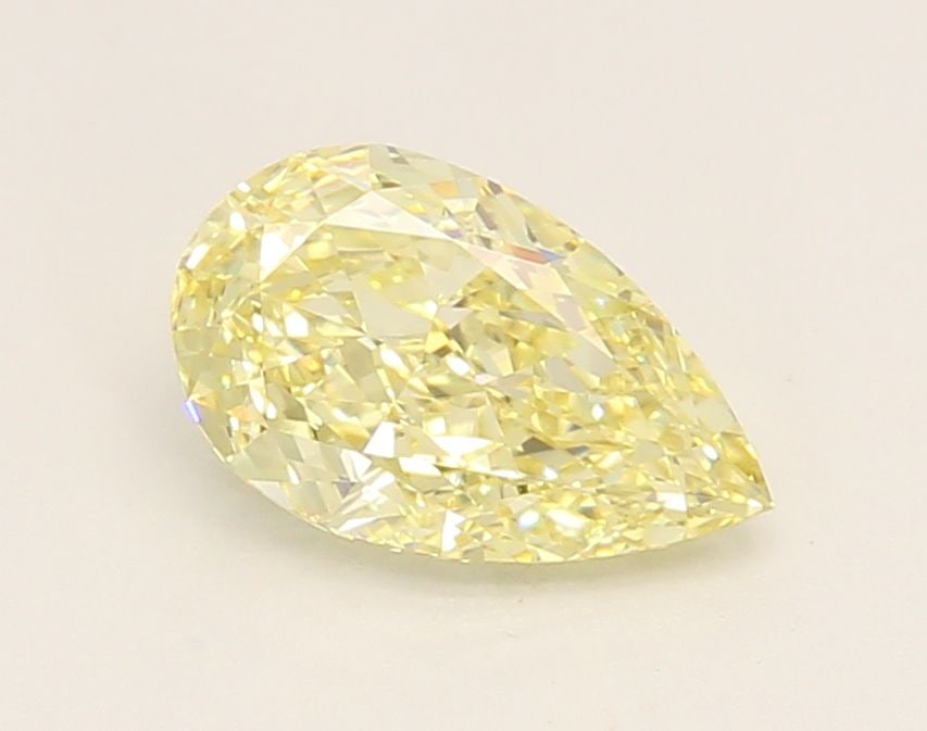 Loose Diamond - PEAR 1.25ct Fancy Intense Yellow VVS2: Loose Diamond - PEAR 1.25ct Fancy Intense Yellow VVS2 Source: This is a real non-mined Diamond that has been grown in a lab Shape: PEAR Carats: 1.25 Color: Fancy Intense Yellow Certification: IGI Vide