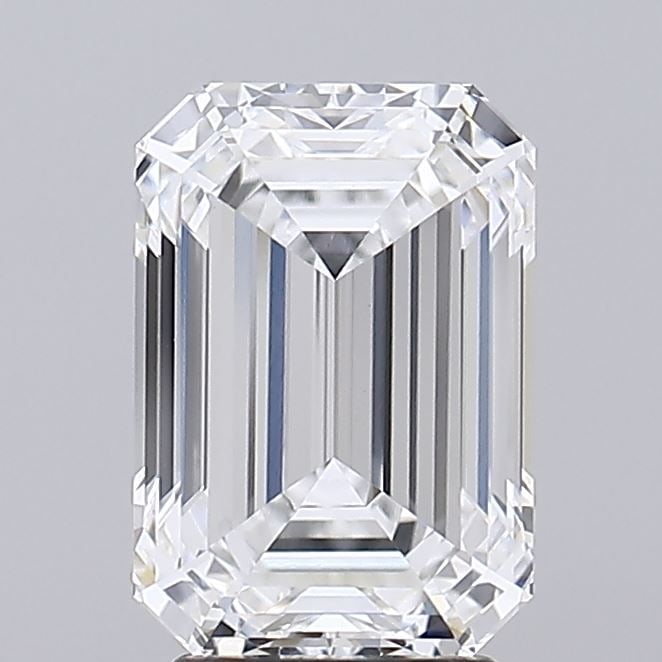 Loose Diamond - EMERALD 3.72ct D VVS2: Loose Diamond - EMERALD 3.72ct D VVS2 Source: This is a real non-mined Diamond that has been grown in a lab Shape: EMERALD Carats: 3.72 Color: D Clarity: VVS2 Certification: GIA Video: