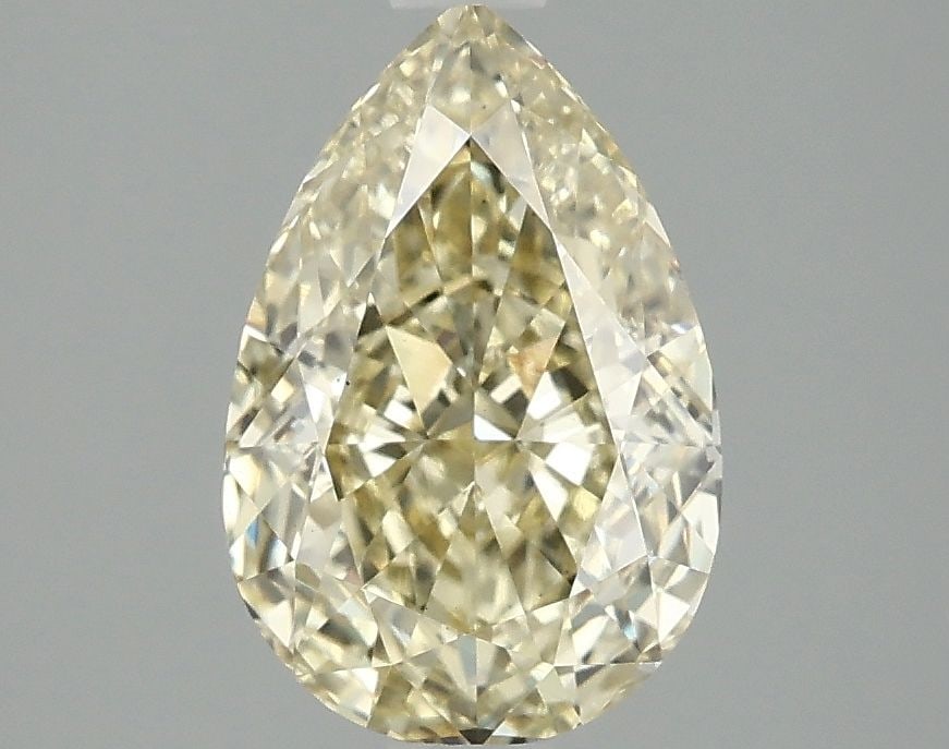 Loose Diamond - PEAR 2.1ct Fancy Intense Yellow VS1: Loose Diamond - PEAR 2.1ct Fancy Intense Yellow VS1 Source: This is a real non-mined Diamond that has been grown in a lab Shape: PEAR Carats: 2.1 Color: Fancy Intense Yellow Certification: IGI Video: