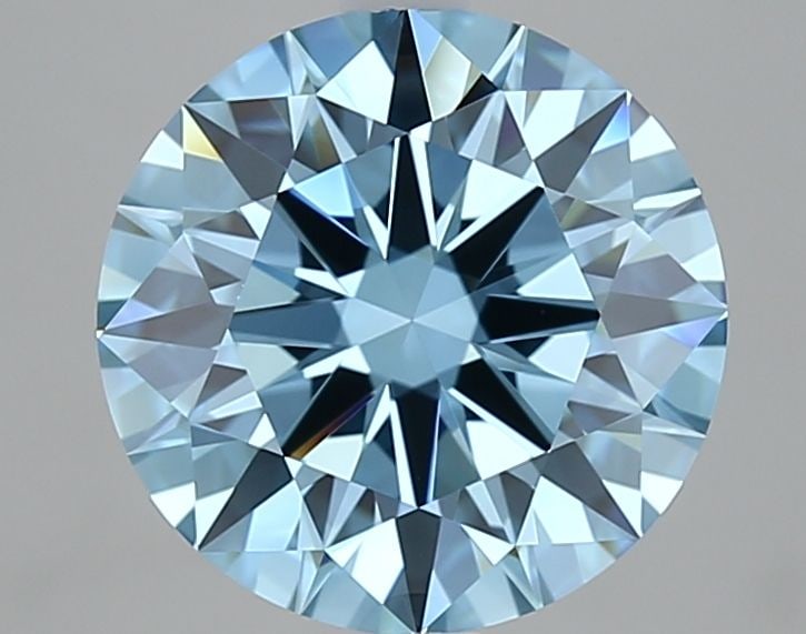 Ideal Loose Diamond - ROUND 3.05ct Fancy Vivid Blue VVS1: Ideal Loose Diamond - ROUND 3.05ct Fancy Vivid Blue VVS1 Source: This is a real non-mined Diamond that has been grown in a lab Shape: ROUND Carats: 3.05 Color: Fancy Vivid Blue Certification: IGI Vide