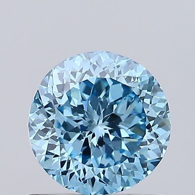 Loose Diamond - ROUND 0.75ct Fancy Vivid Blue VVS2: Loose Diamond - ROUND 0.75ct Fancy Vivid Blue VVS2 Source: This is a real non-mined Diamond that has been grown in a lab Shape: ROUND Carats: 0.75 Color: Fancy Vivid Blue Certification: IGI Video: