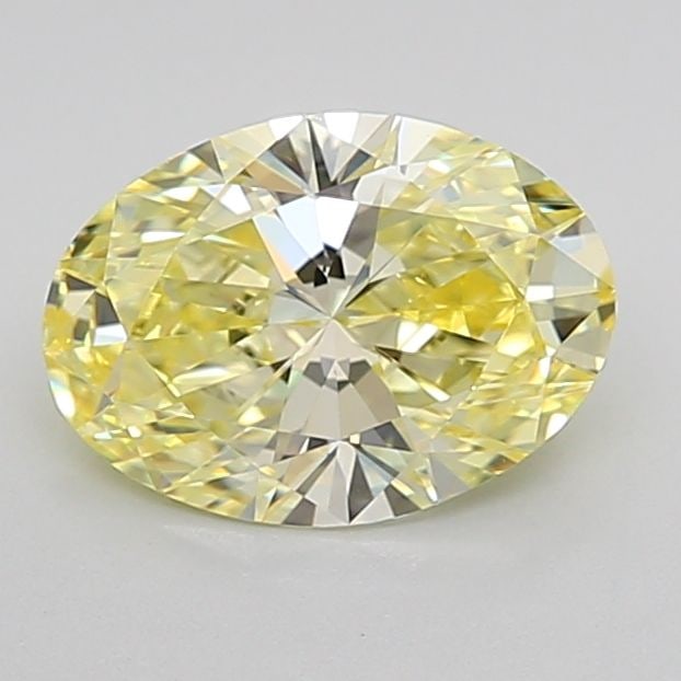 Loose Diamond - OVAL 1.35ct Fancy Intense Yellow VVS2: Loose Diamond - OVAL 1.35ct Fancy Intense Yellow VVS2 Source: This is a real non-mined Diamond that has been grown in a lab Shape: OVAL Carats: 1.35 Color: Fancy Intense Yellow Certification: IGI Vide