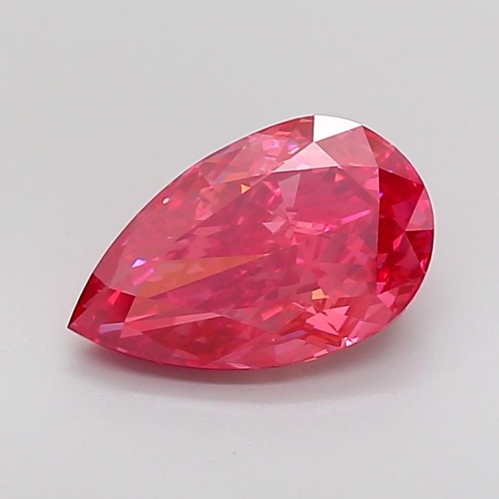 Loose Diamond - PEAR 3.02ct Fancy Vivid Pink VS1 (1 of 1)