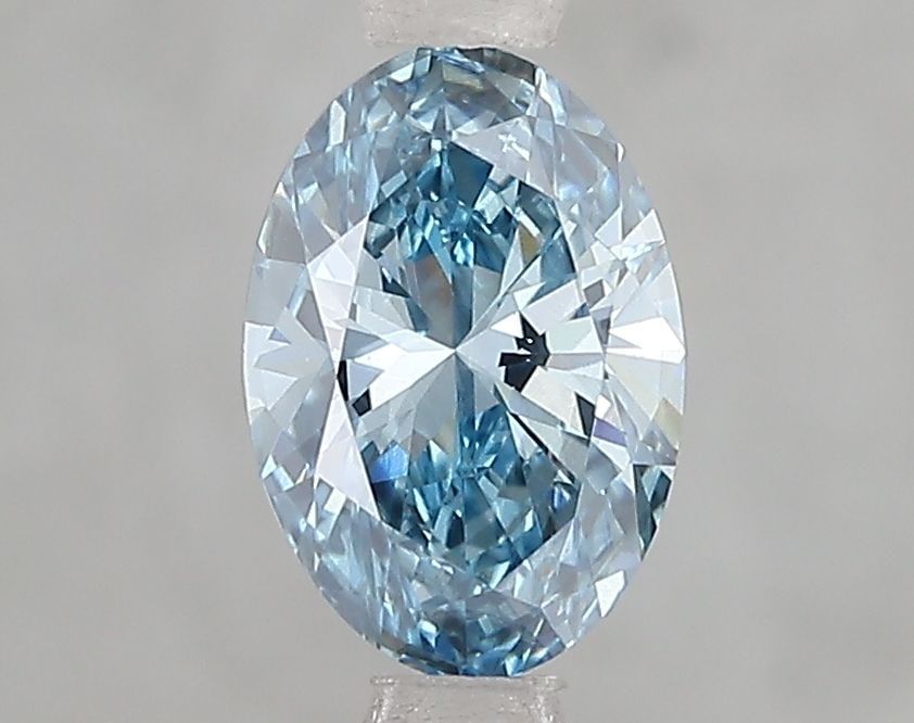 Loose Diamond - OVAL 1.16ct Fancy Vivid Blue VS2: Loose Diamond - OVAL 1.16ct Fancy Vivid Blue VS2 Source: This is a real non-mined Diamond that has been grown in a lab Shape: OVAL Carats: 1.16 Color: Fancy Vivid Blue Certification: IGI The