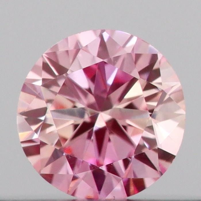 Loose Diamond - ROUND 0.15ct Fancy Light Pink VVS2: Loose Diamond - ROUND 0.15ct Fancy Light Pink VVS2 Source: This is a real non-mined Diamond that has been grown in a lab Shape: ROUND Carats: 0.15 Color: Fancy Light Pink Certification: IGI Video: