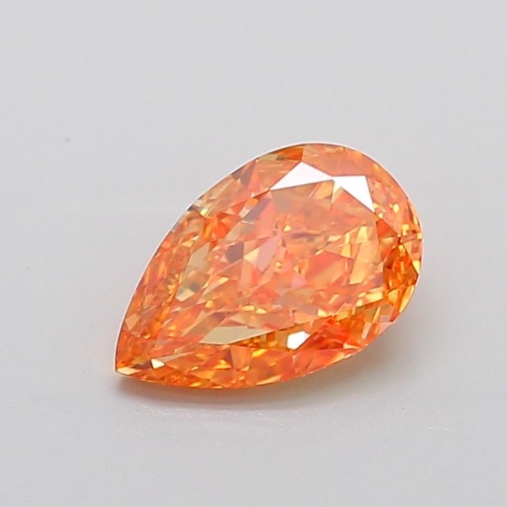 Loose Diamond - PEAR 2.27ct Fancy Vivid Yellow Orange VVS2: Loose Diamond - PEAR 2.27ct Fancy Vivid Yellow Orange VVS2 Source: This is a real non-mined Diamond that has been grown in a lab Shape: PEAR Carats: 2.27 Color: Fancy Vivid Yellow Orange Certification