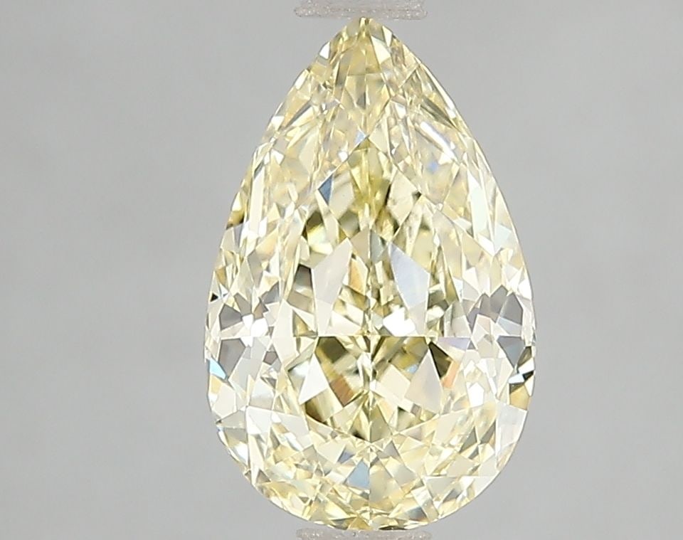 Loose Diamond - PEAR 2.04ct Fancy Intense Yellow VVS2: Loose Diamond - PEAR 2.04ct Fancy Intense Yellow VVS2 Source: This is a real non-mined Diamond that has been grown in a lab Shape: PEAR Carats: 2.04 Color: Fancy Intense Yellow Certification: IGI Vide
