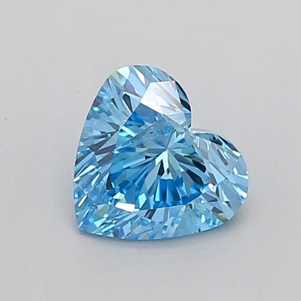 Loose Diamond - HEART 1.02ct Fancy Vivid Blue I1: Loose Diamond - HEART 1.02ct Fancy Vivid Blue I1 Source: This is a real non-mined Diamond that has been grown in a lab Shape: HEART Carats: 1.02 Color: Fancy Vivid Blue Certification: IGI Video:
