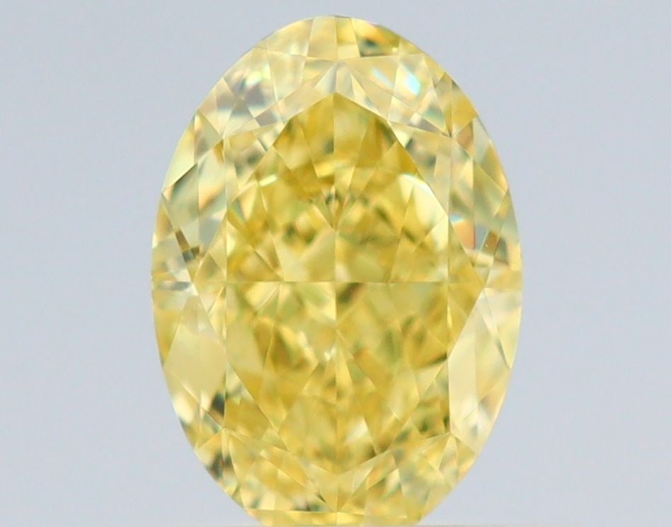 Loose Diamond - OVAL 0.64ct Fancy Intense Yellow VVS1: Loose Diamond - OVAL 0.64ct Fancy Intense Yellow VVS1 Source: Natural Shape: OVAL Carats: 0.64 Color: Fancy Intense Yellow Certification: GIA Video: