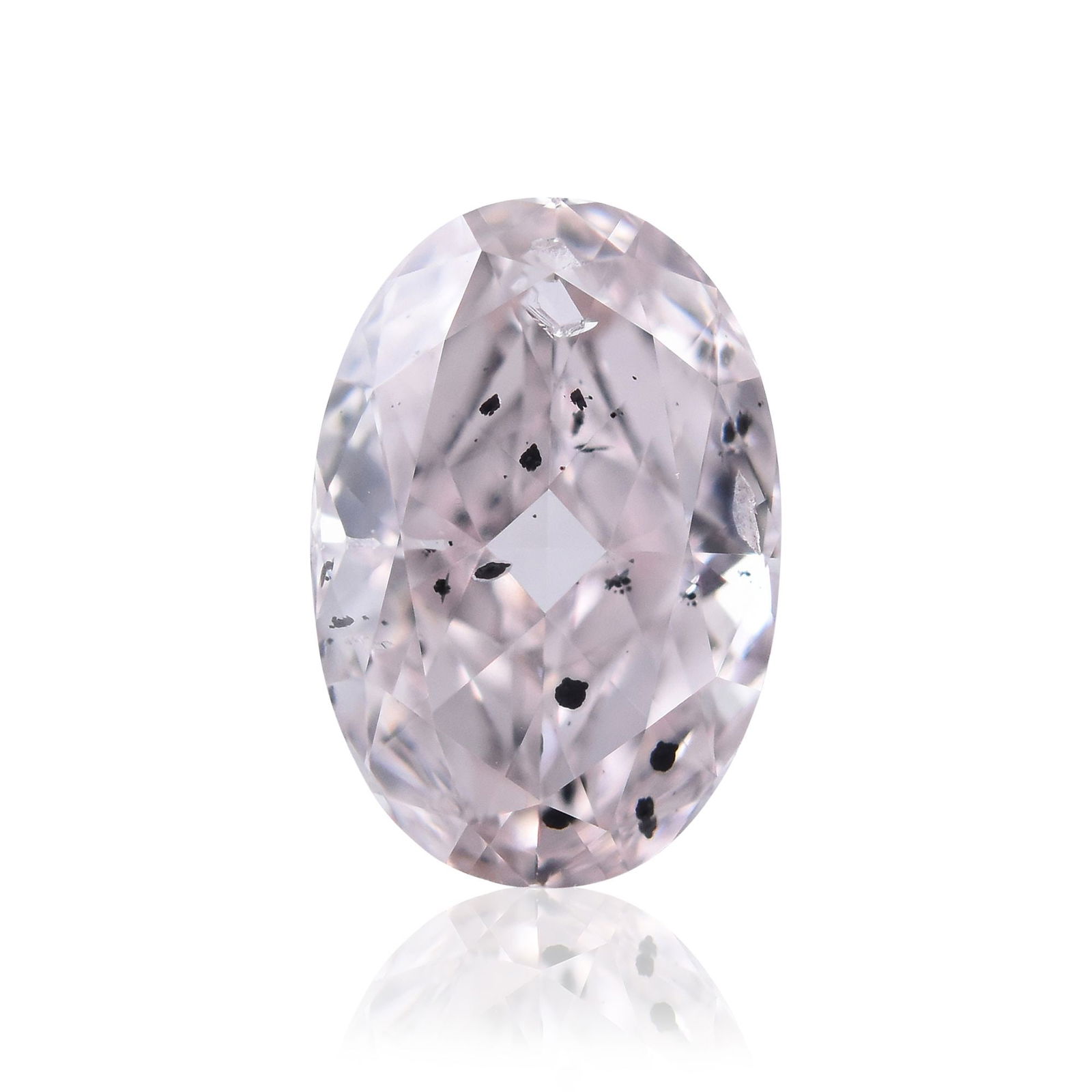 Loose Diamond - OVAL 1.0ct Fancy Light Pink: Loose Diamond - OVAL 1.0ct Fancy Light Pink Source: Natural Shape: OVAL Carats: 1.0 Color: Fancy Light Pink Certification: GIA Video: