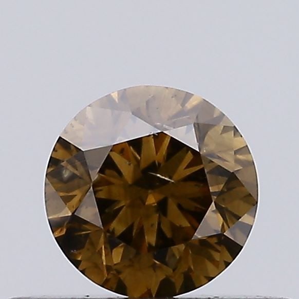 Loose Diamond - ROUND 0.27ct Fancy Brown SI2: Loose Diamond - ROUND 0.27ct Fancy Brown SI2 Source: Natural Shape: ROUND Carats: 0.27 Color: Fancy Brown Certification: NONE Video: