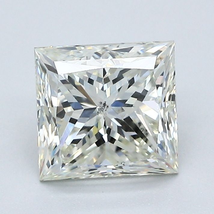 Loose Diamond - PRINCESS 1.7ct L I1: Loose Diamond - PRINCESS 1.7ct L I1 Source: Natural Shape: PRINCESS Carats: 1.7 Color: L Clarity: I1 Certification: GIA Video: